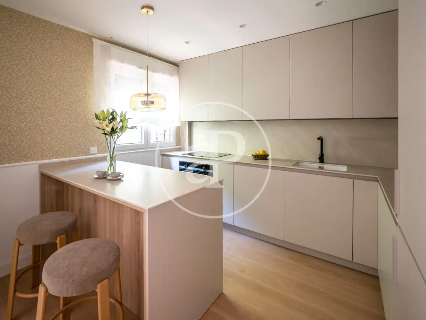 Küche von Wohnung zum Verkauf in Madrid mit Klimaanlage, Heizung und Terrasse