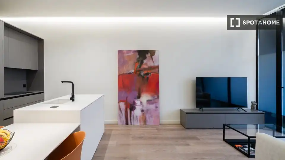 Sala de estar de Piso de alquiler en Catarroja con Aire acondicionado, Calefacción y Amueblado