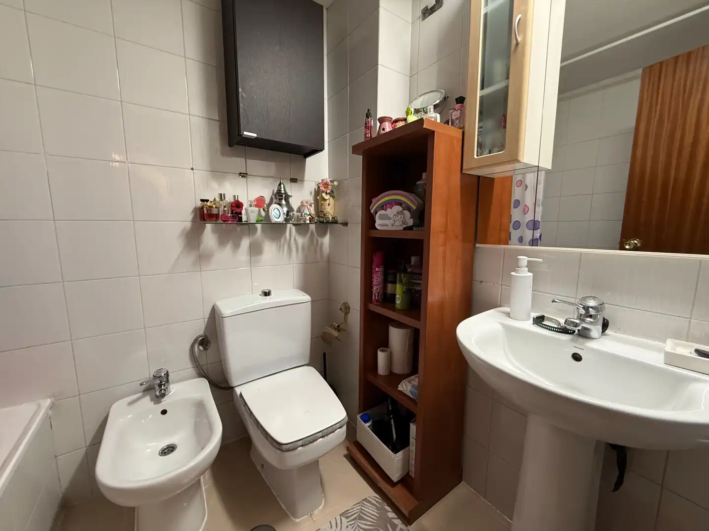 Bathroom of Flat for sale in Madrid  with Heating, Parquet flooring and Terrace