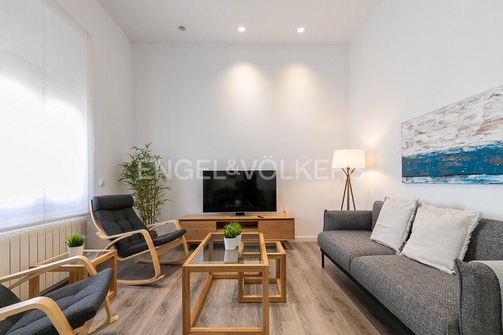 Sala d'estar de Apartament de lloguer en  Valencia Capital amb Aire condicionat, Calefacció i Traster