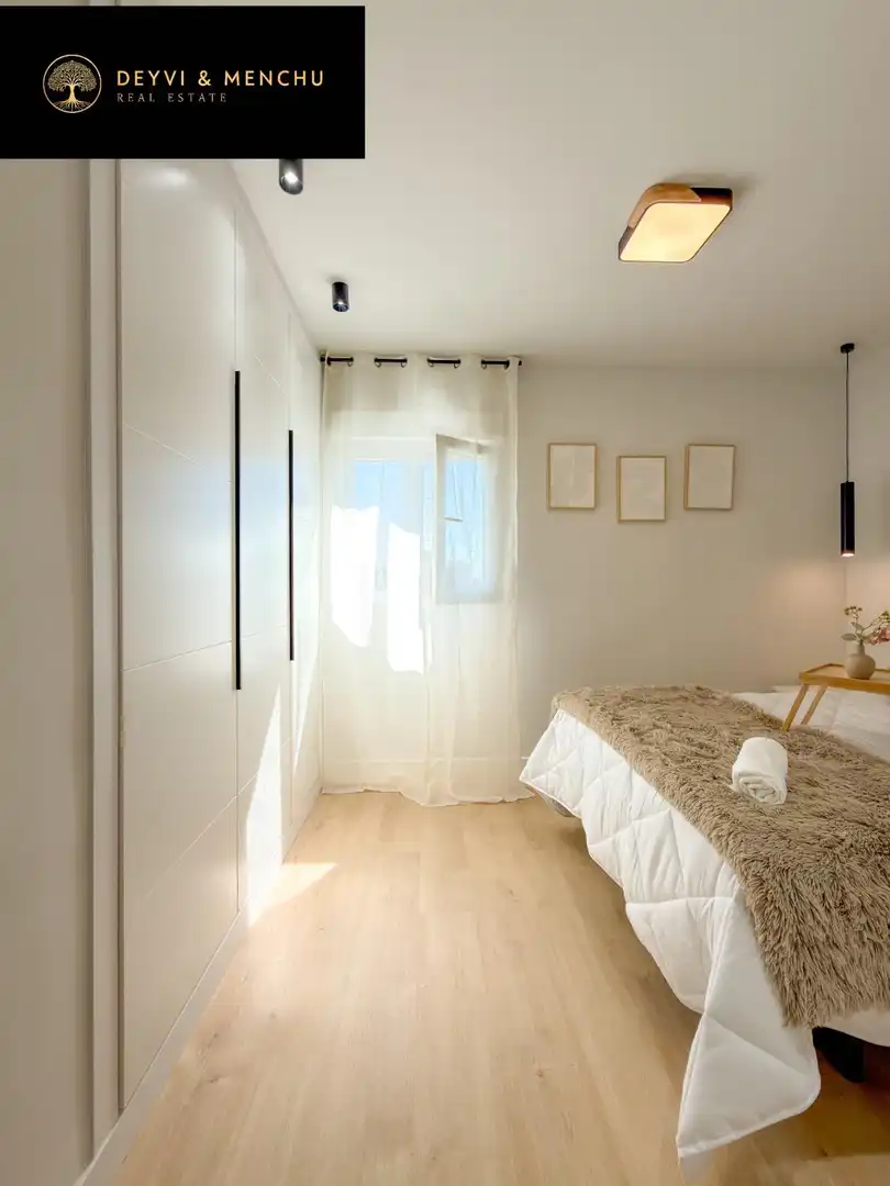 Schlafzimmer von Wohnung zum Verkauf in Madrid mit Klimaanlage, Heizung und Möbliert