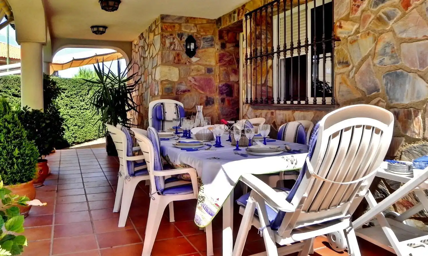 Terrassa de Casa o xalet en venda en Cáceres amb Aire condicionat, Jardí privat i Parquet