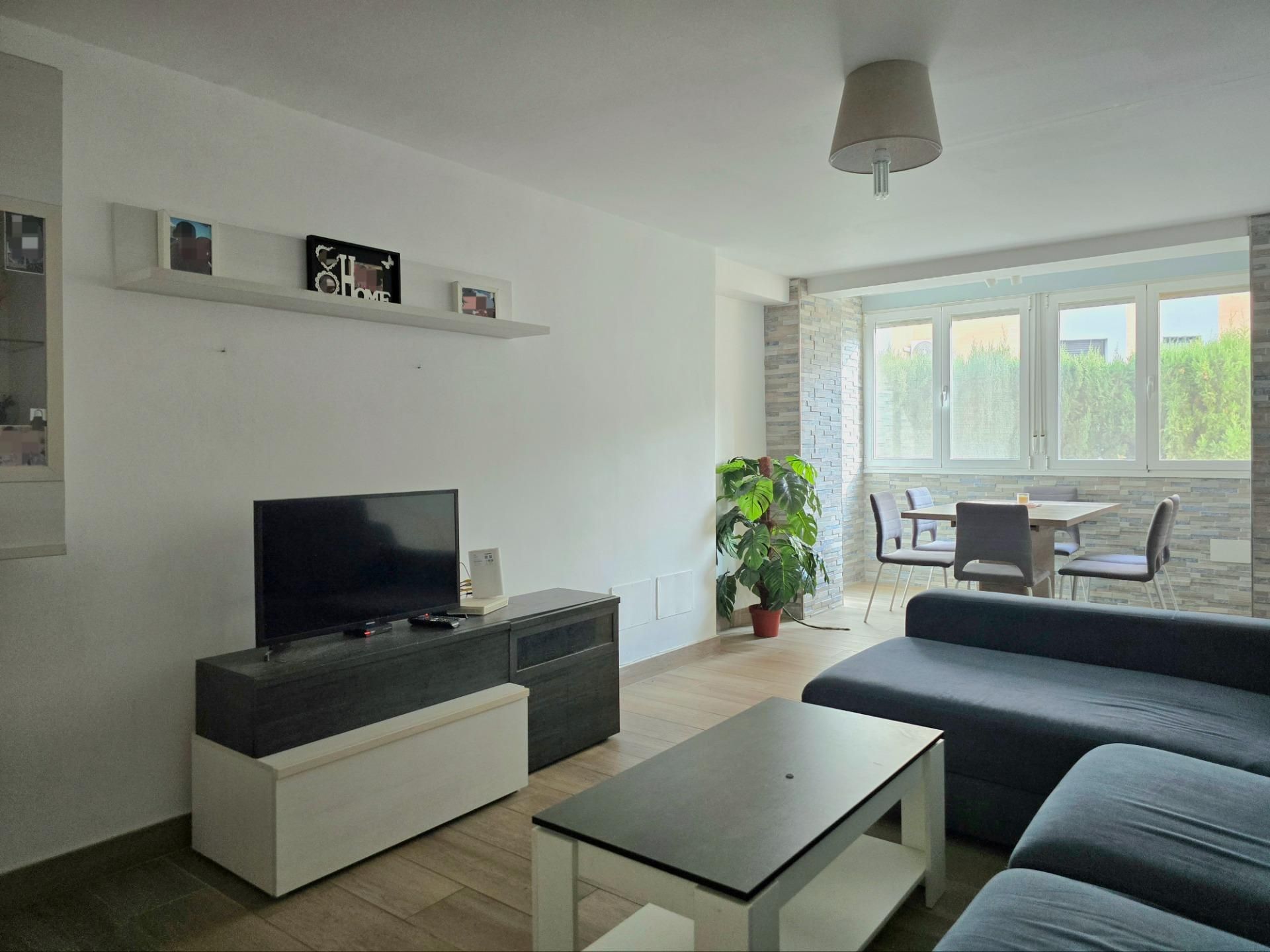 Sala d'estar de Pis en venda en Málaga Capital amb Aire condicionat, Traster i Moblat