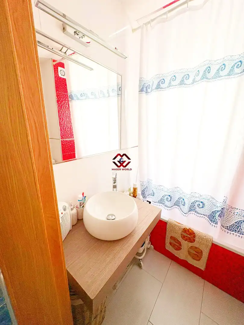 Badezimmer von Wohnung zum Verkauf in Mazarrón mit Klimaanlage, Möbliert und Balkon