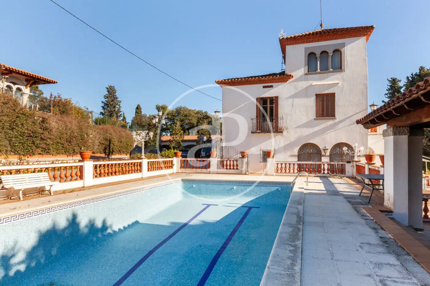 Piscina de Casa o xalet en venda en Tordera amb Aire condicionat, Calefacció i Jardí privat