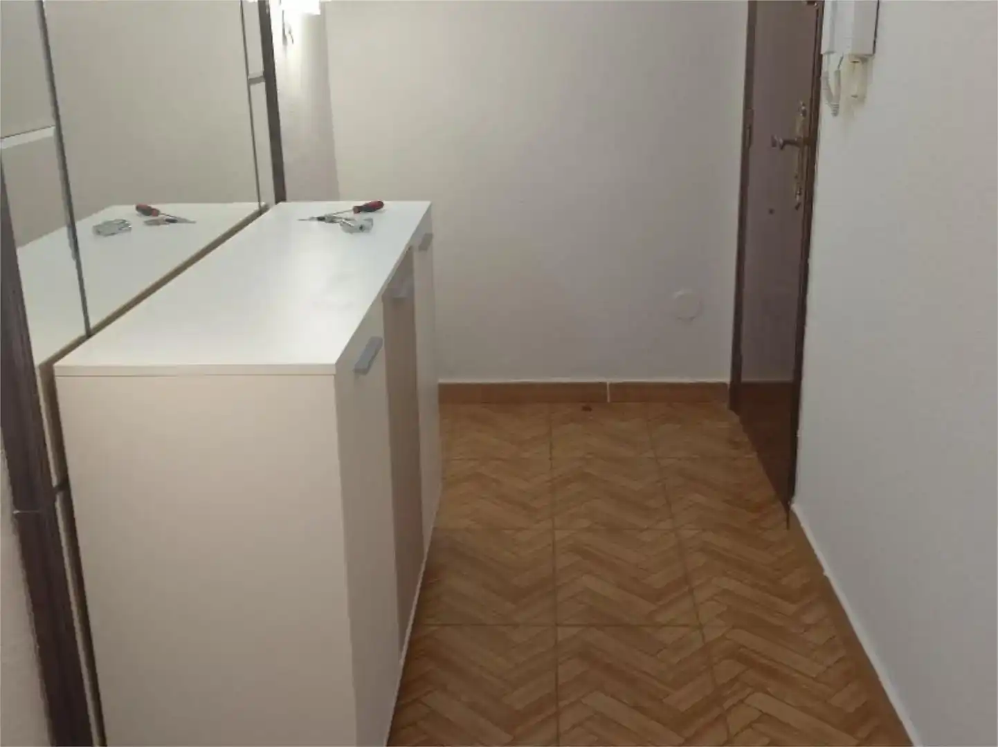 Kitchen of Flat for rent in Gijón   with Parquet flooring, Furnished and Oven