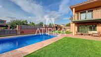 Garten von Haus oder Chalet zum verkauf in Cabrera de Mar mit Klimaanlage, Schwimmbad und Balkon