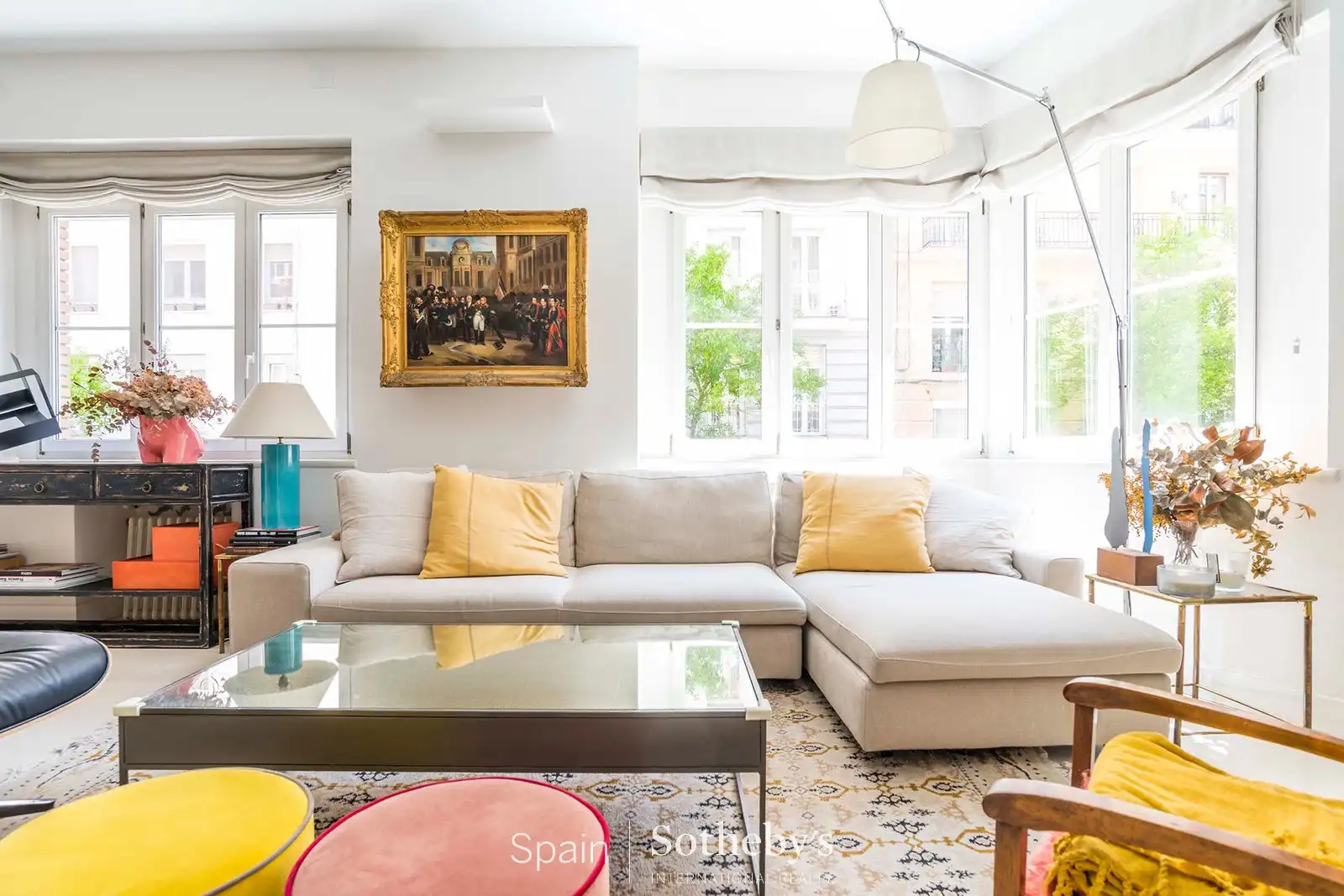 Wohnzimmer von Wohnungen zum Verkauf in Madrid mit Klimaanlage, Heizung und Abstellraum
