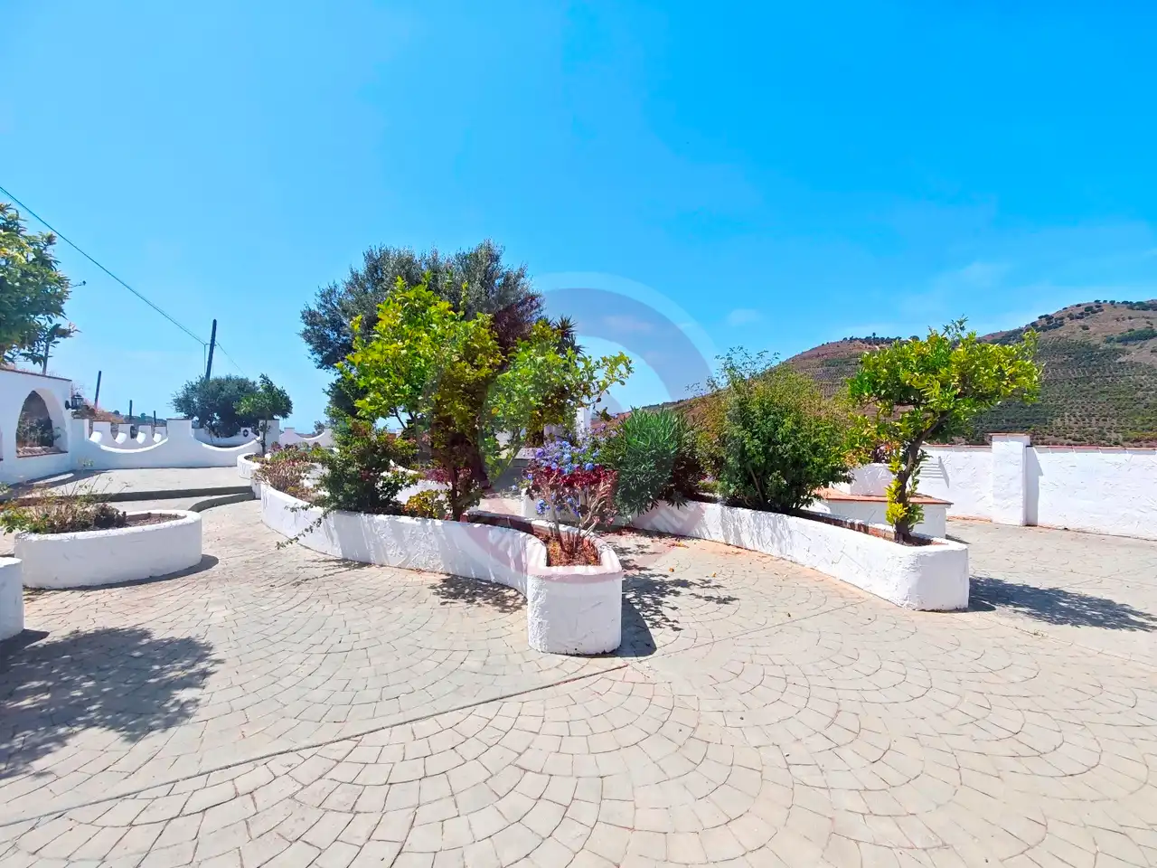 Terrace of Houses for sale in Viñuela  with Private garden, Terrace and Swimming Pool