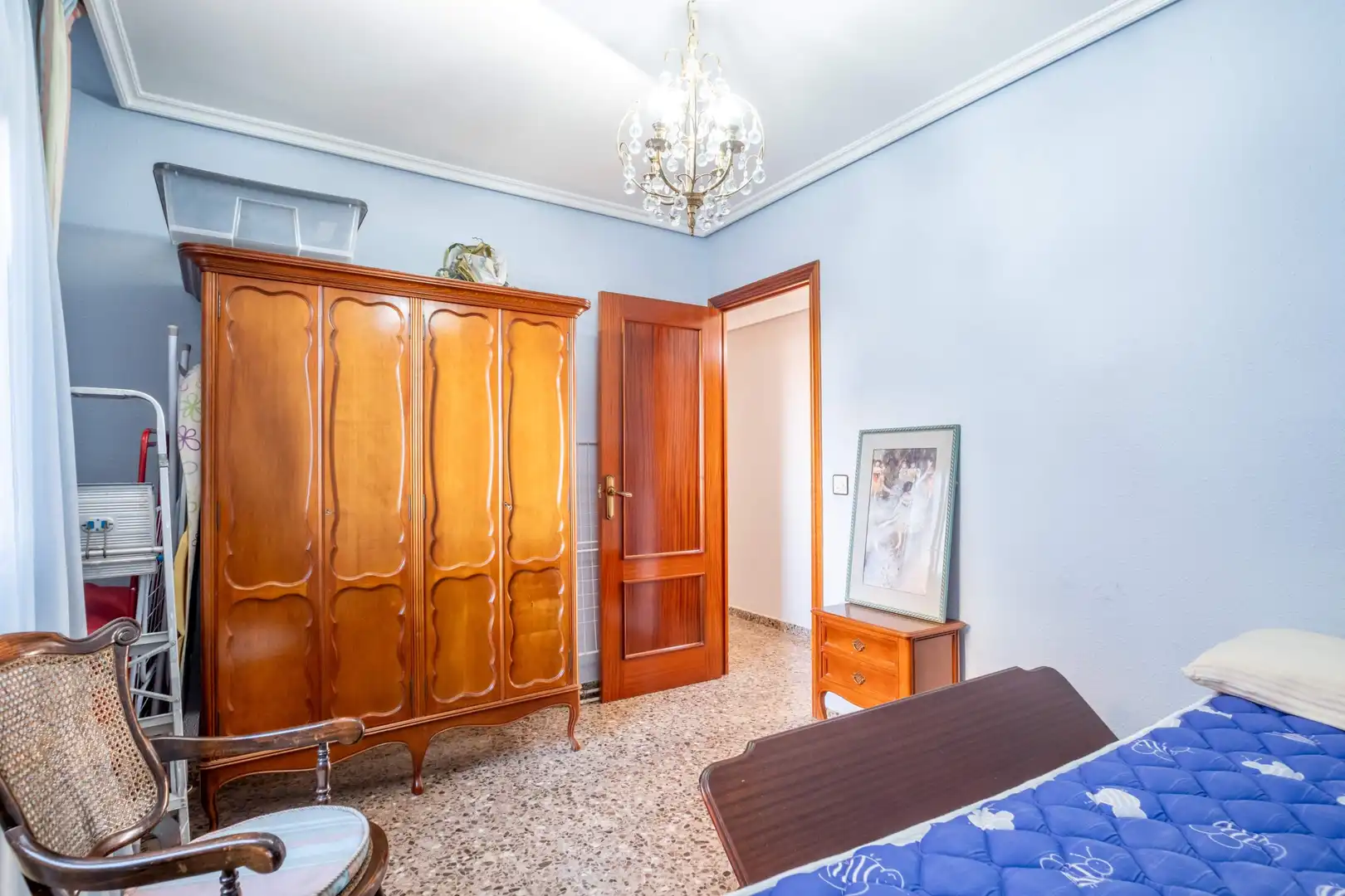 Bedroom of Flat for sale in Zaragoza  with Heating, Terrace and Storage room