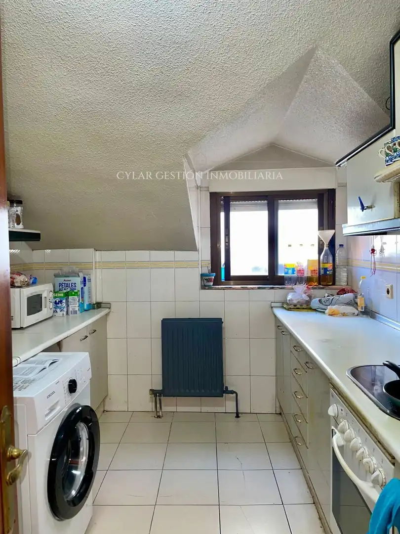 Kitchen of Attic for sale in Salamanca  with Heating, Terrace and Balcony
