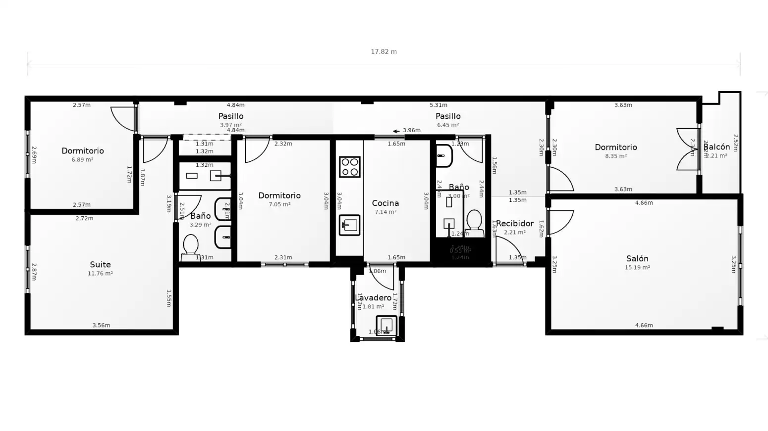 Piso en venta en Alboraya con Aire acondicionado, Calefacción y Parquet