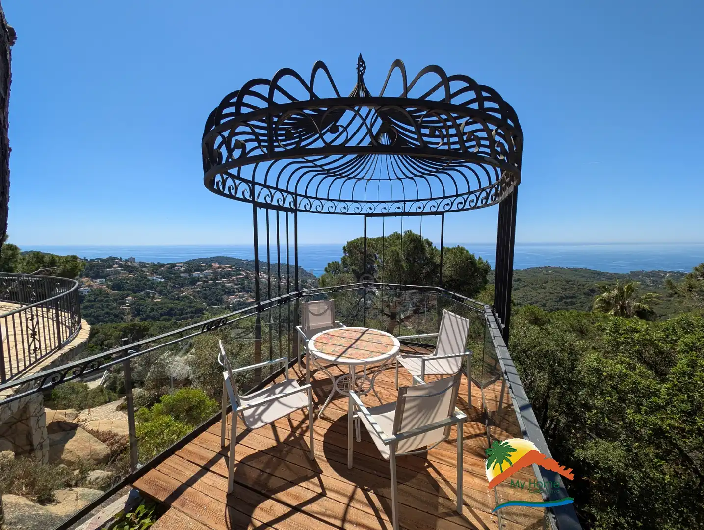 Terraza de Casa o chalet en venta en Lloret de Mar con Aire acondicionado, Calefacción y Jardín privado