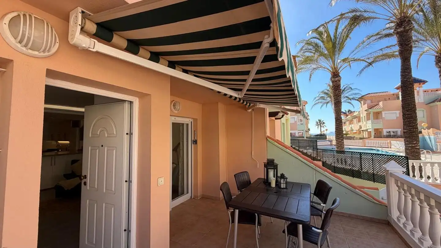 Terrace of Duplexes for sale in La Manga del Mar Menor  with Air Conditioner, Heating and Terrace