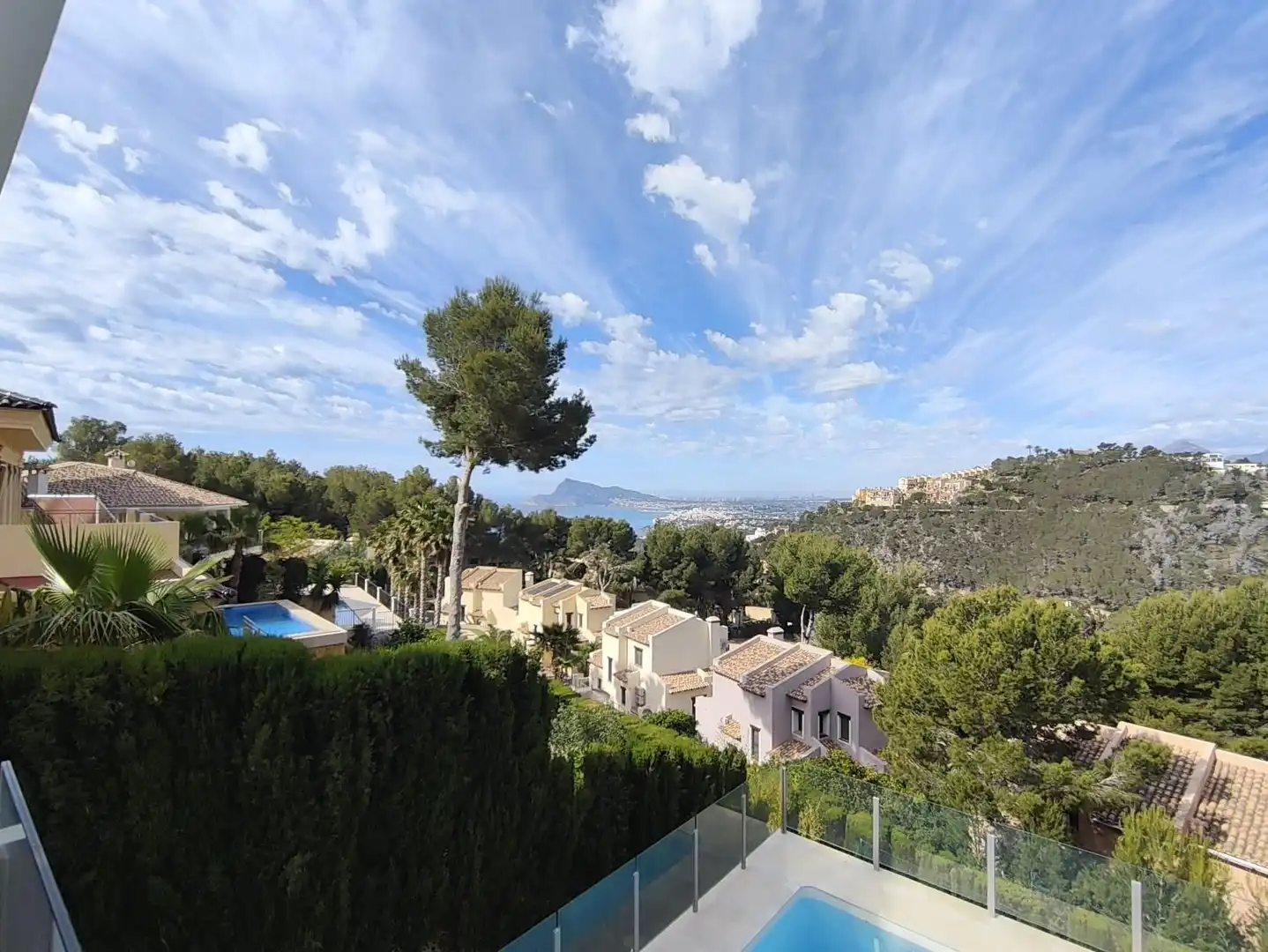 Exterior view of Houses for sale in Altea  with Air Conditioner, Heating and Private garden