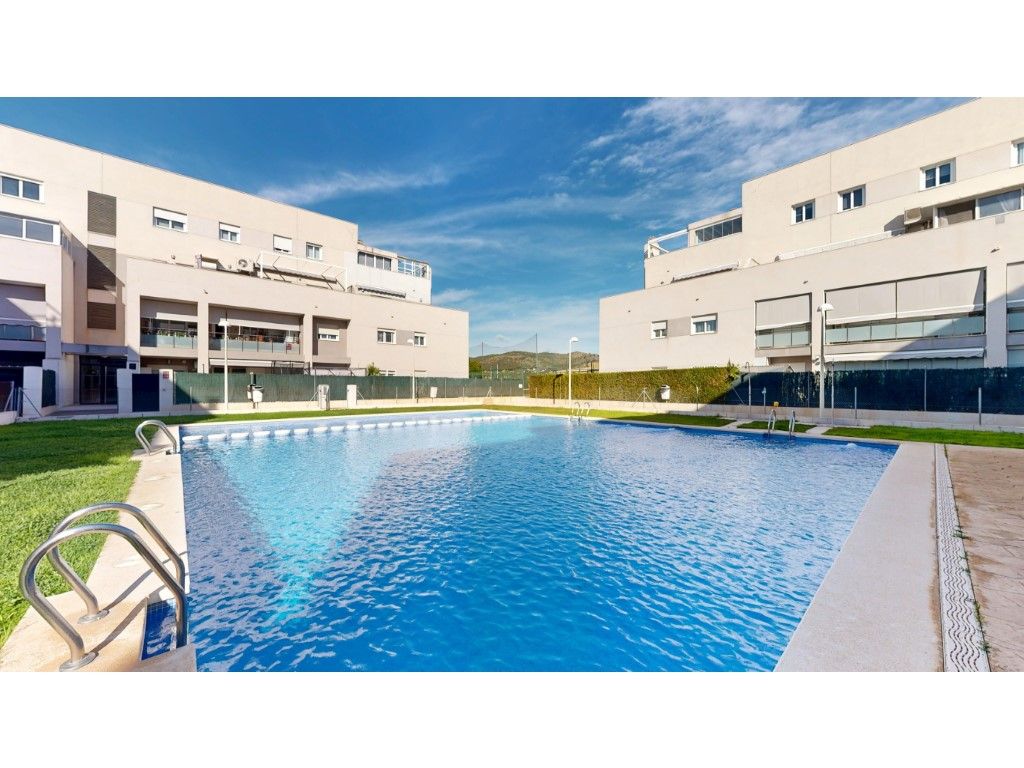 Swimming pool of Flat for sale in Sagunto / Sagunt  with Private garden, Terrace and Furnished