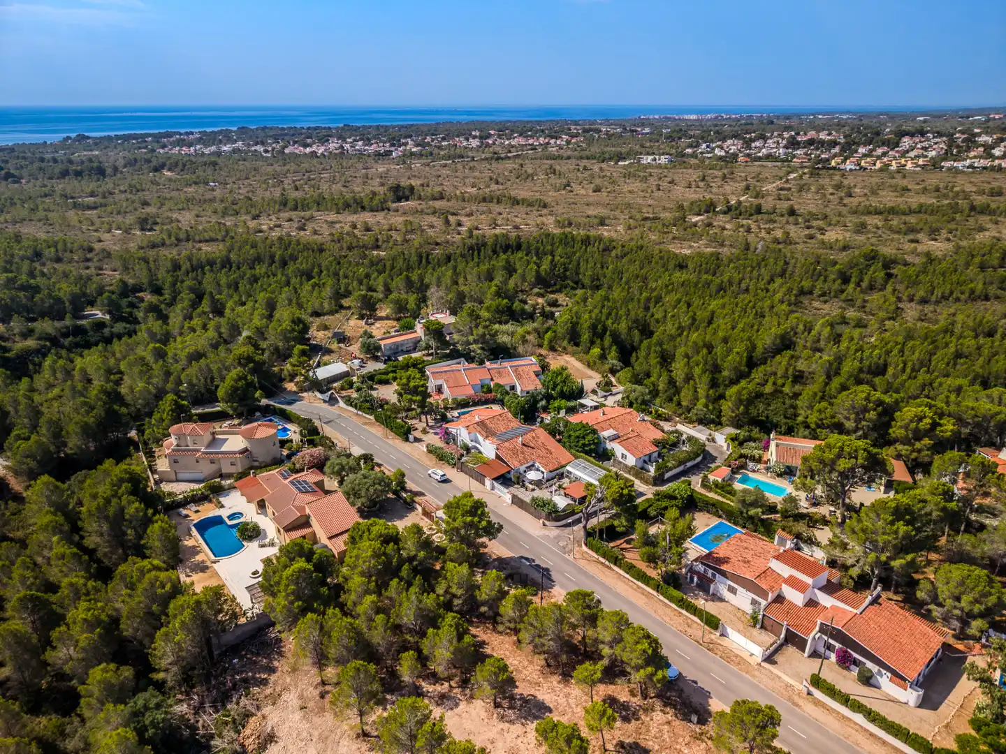 Vista exterior de Casa o xalet en venda en L'Ametlla de Mar  amb Aire condicionat, Calefacció i Jardí privat