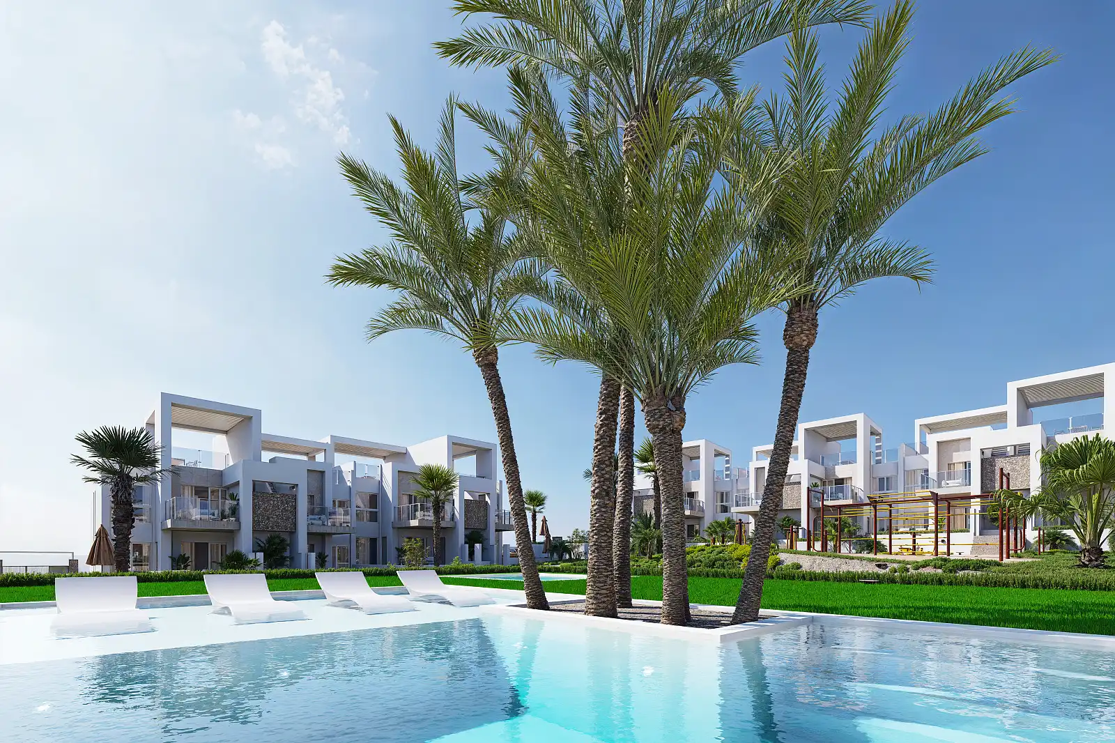 Exterior view of Apartments for sale in Rojales  with Air Conditioner, Private garden and Terrace