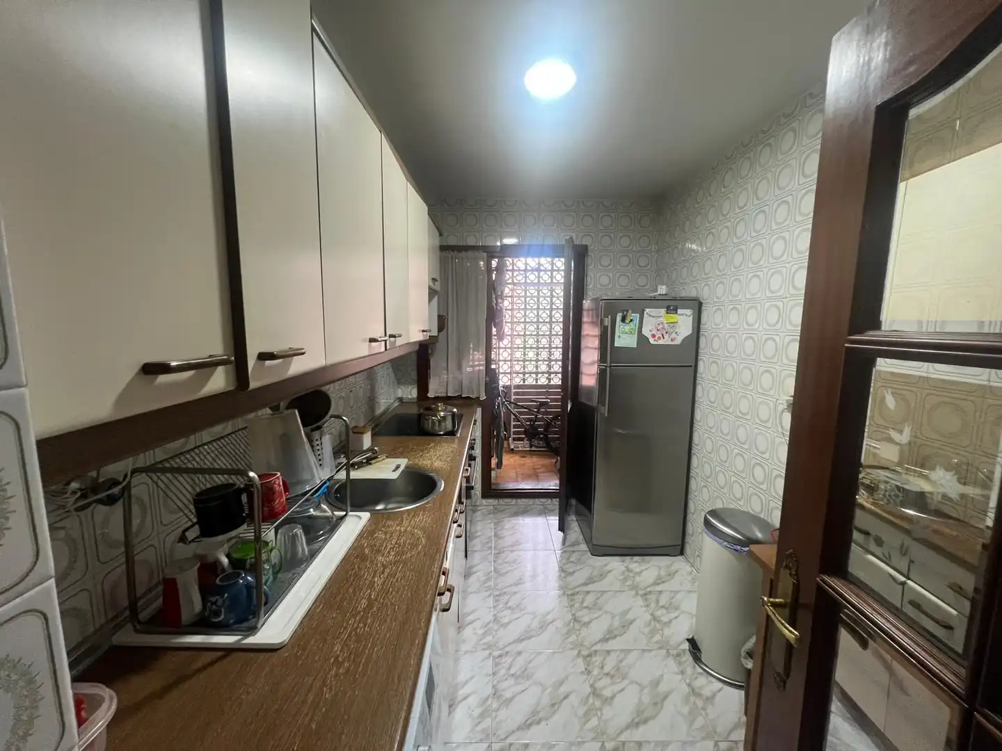 Küche von Wohnung zum Verkauf in Bilbao  mit Heizung, Terrasse und Balkon