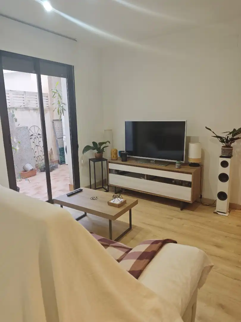 Sala d'estar de Pis en venda en Alicante / Alacant amb Aire condicionat, Calefacció i Parquet