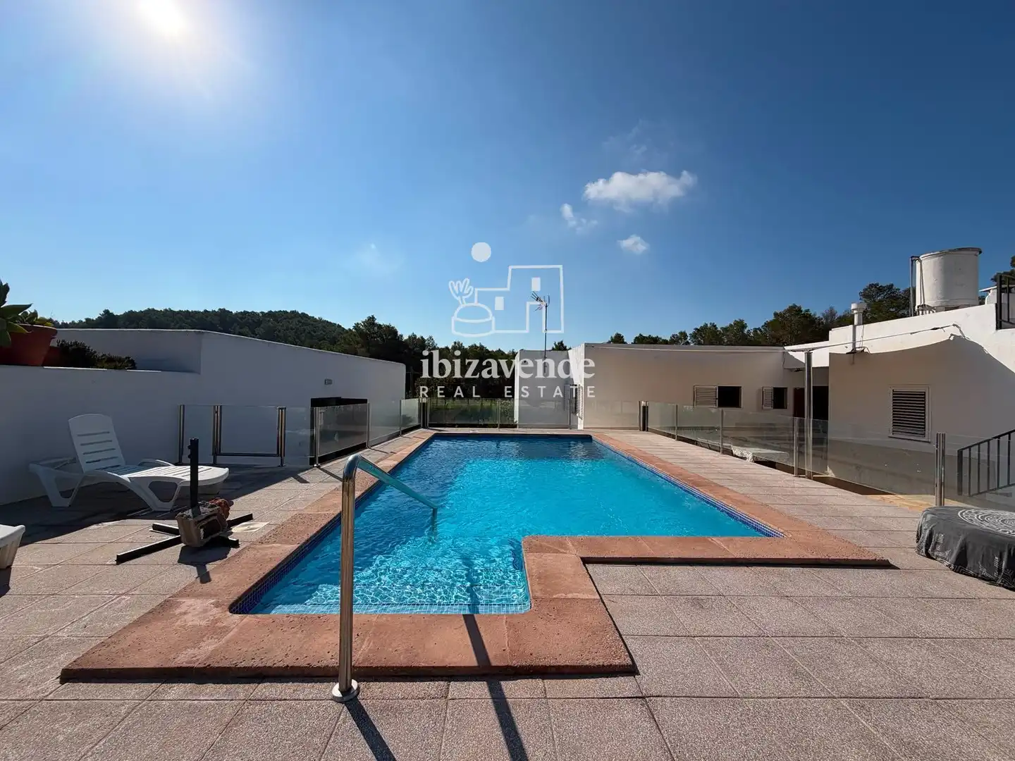 Piscina de Casa o chalet de alquiler en Santa Eulària des Riu con Aire acondicionado, Piscina y Amueblado
