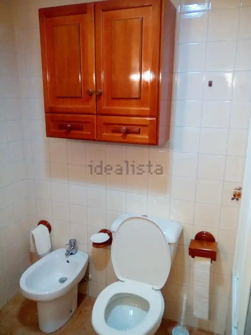 Bathroom of Flat for rent in Granada  with Furnished, Washing machine and Balcony