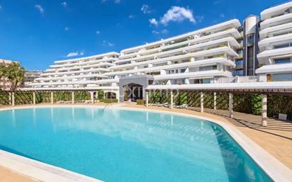 Exterior view of Flat for sale in Eivissa  with Air Conditioner, Private garden and Terrace