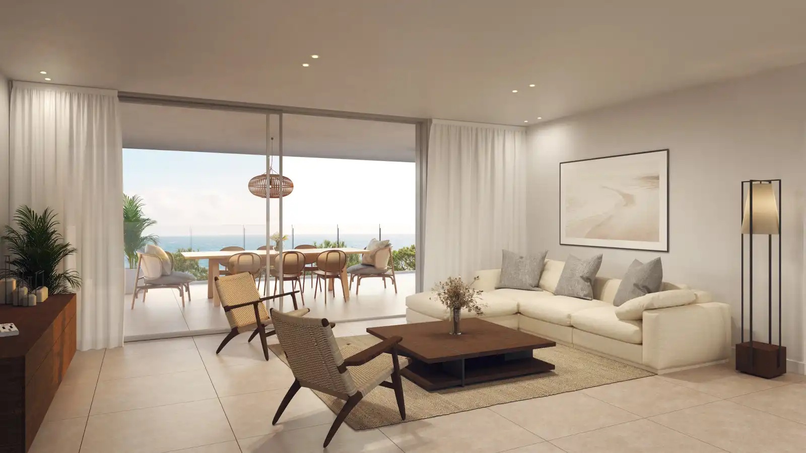Living room of Flat for sale in Es Mercadal  with Terrace and Community pool