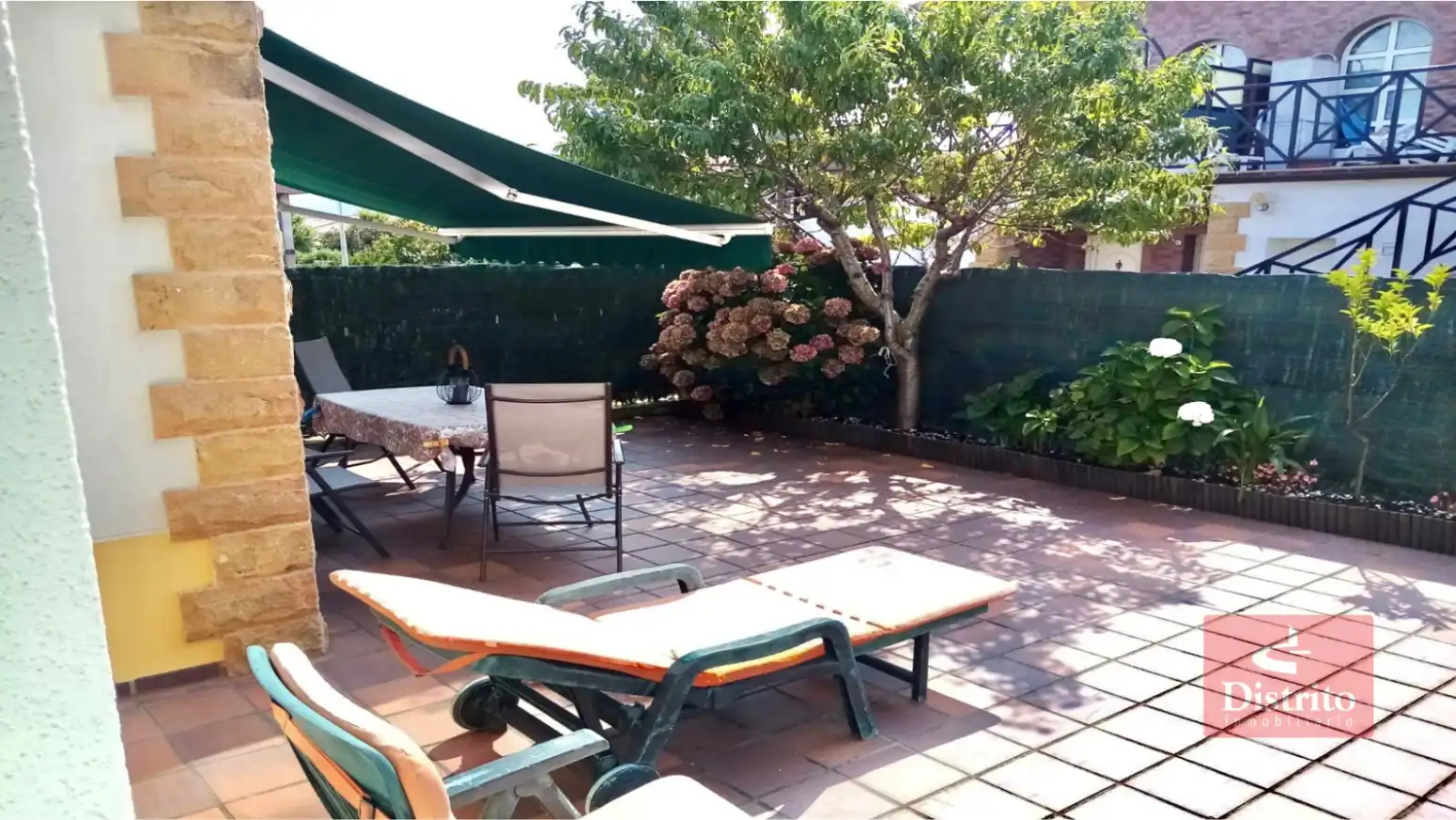 Terrasse von Wohnung zur Miete in Ribamontán al Mar mit Heizung, Abstellraum und Möbliert