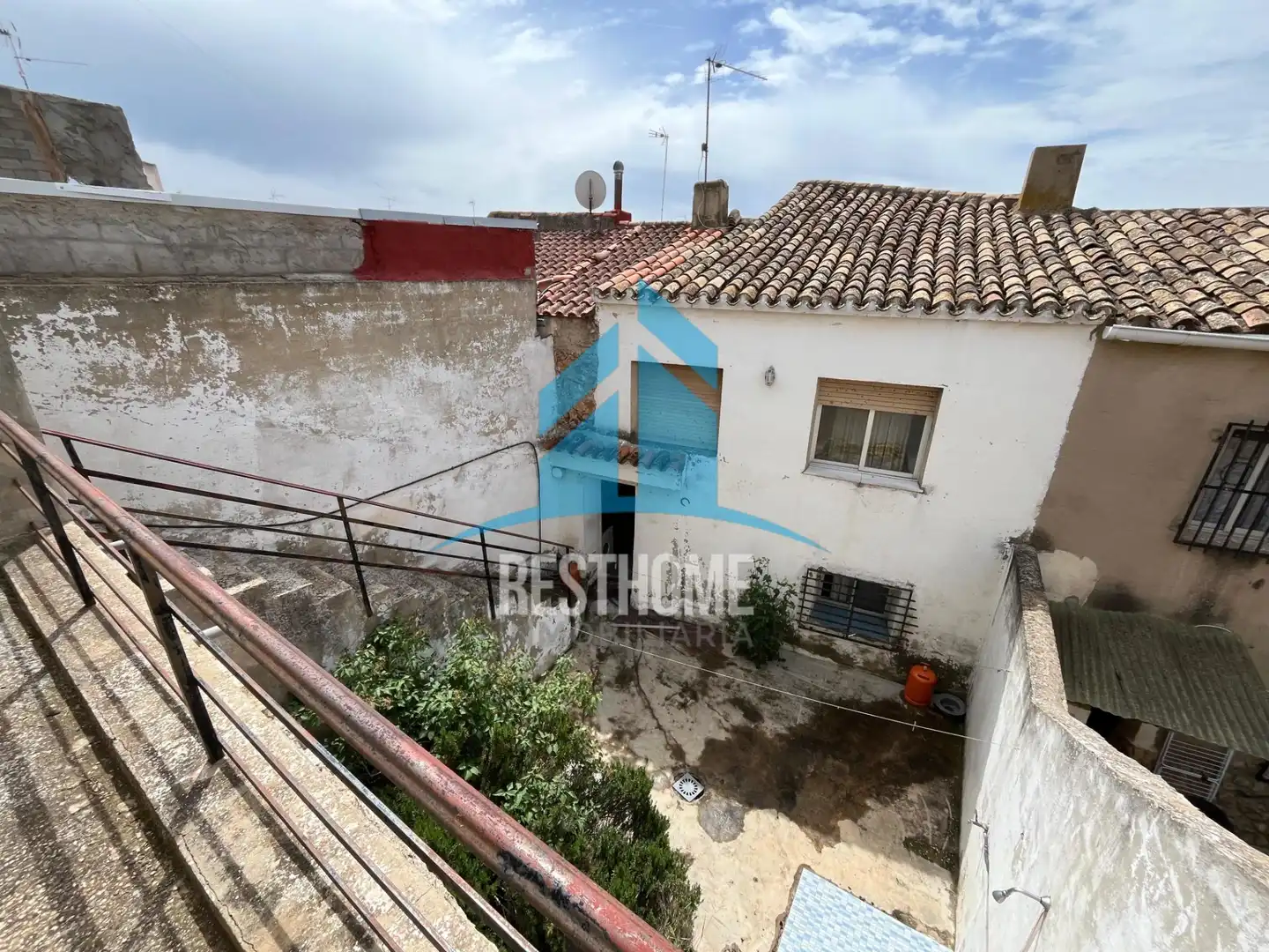 Vista exterior de Casa adosada en venta en Alborea