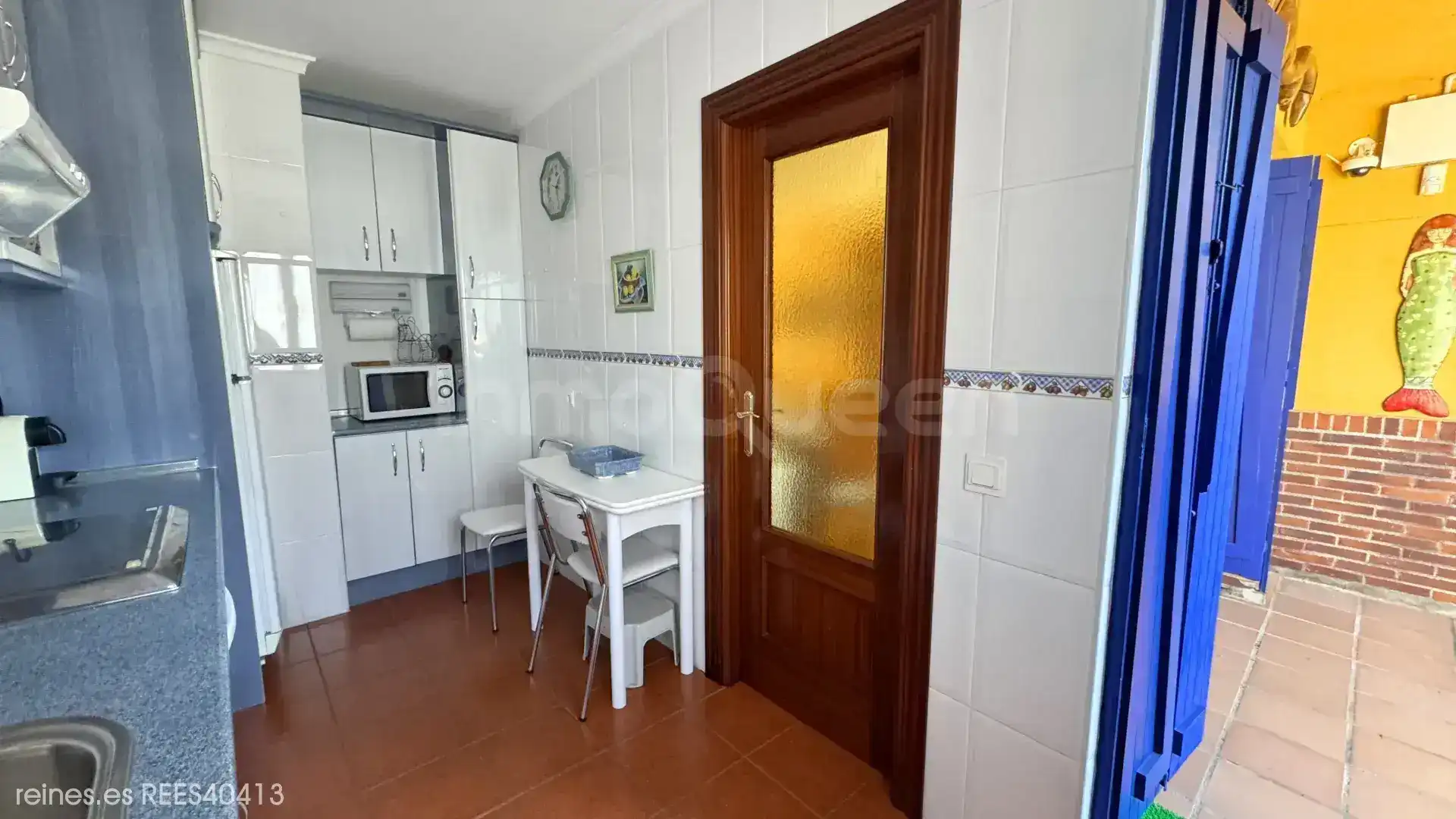 Cuina de Casa adosada en venda en Comillas (Cantabria) amb Calefacció, Jardí privat i Terrassa
