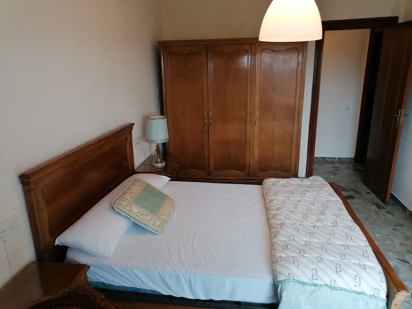 Bedroom of Flat for share in Salamanca  with Heating, Furnished and Oven