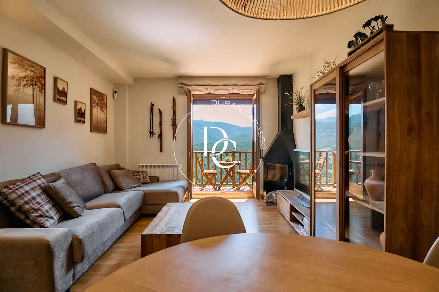 Sala de estar de Casa o chalet en venta en Alp con Jardín privado, Terraza y Trastero