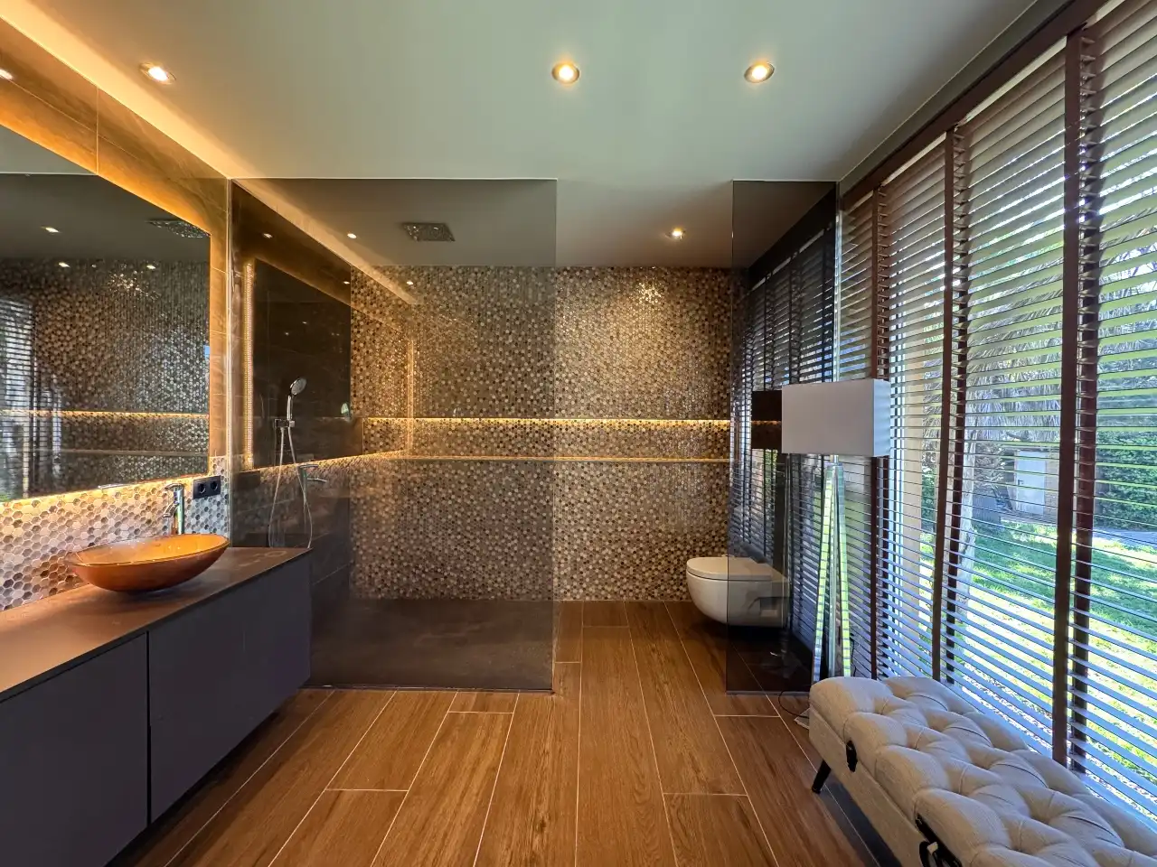 Bathroom of Houses for sale in Palamós  with Private garden, Terrace and Swimming Pool