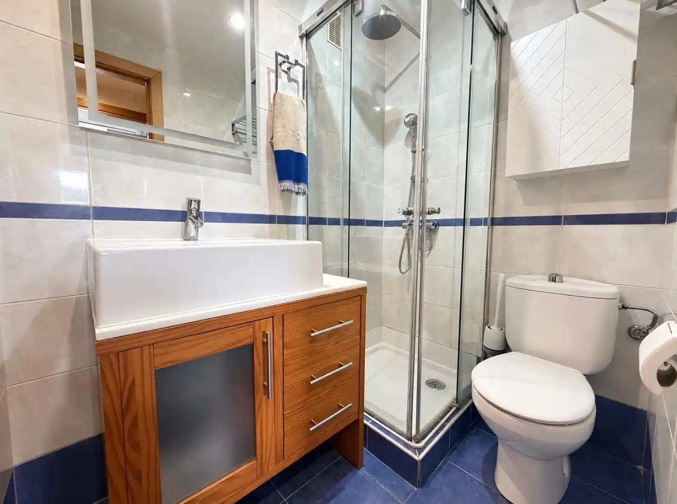 Badezimmer von Wohnung zum Verkauf in  Palma de Mallorca mit Klimaanlage, Terrasse und Balkon