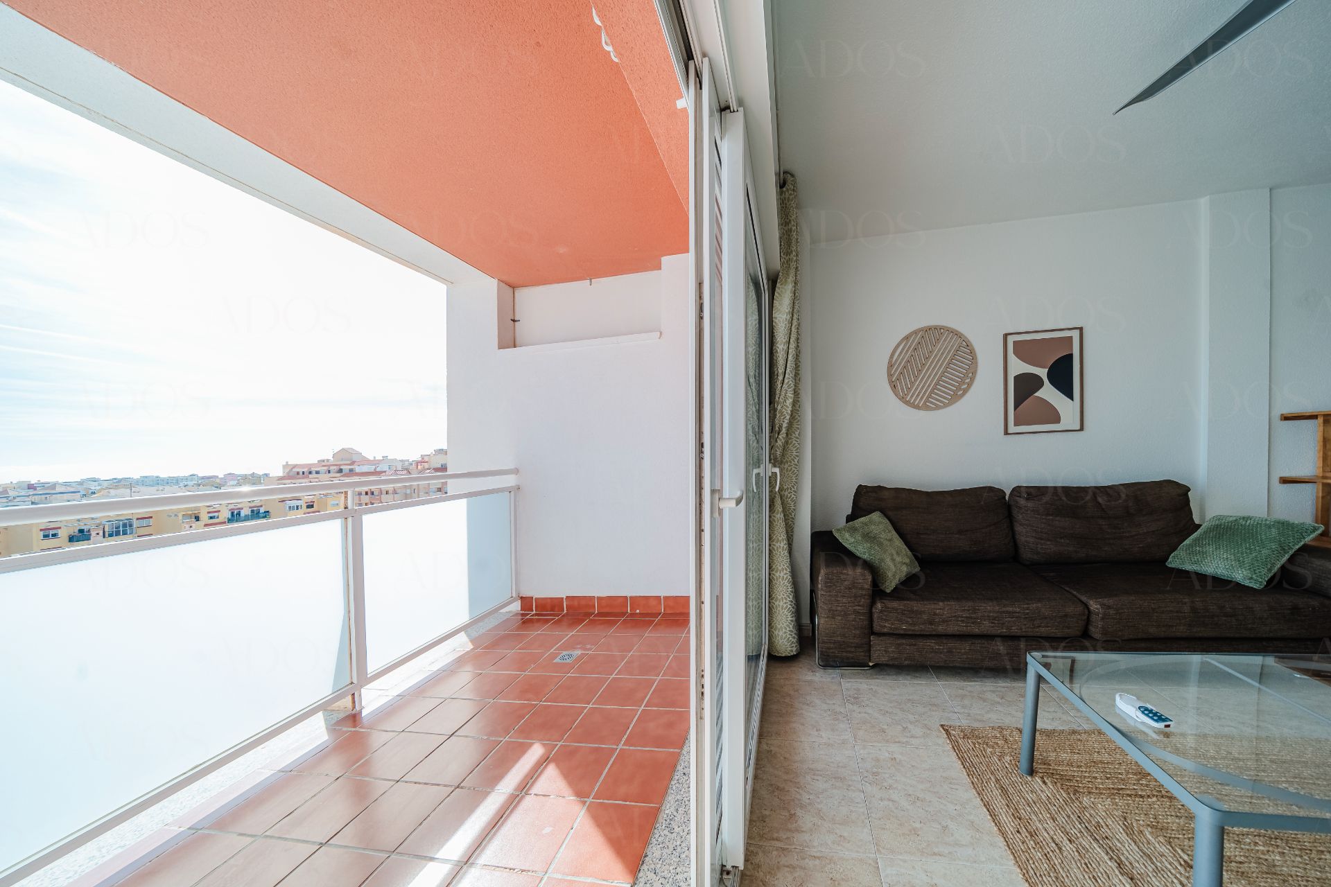 Terrassa de Apartament en venda en Roquetas de Mar amb Aire condicionat, Terrassa i Moblat