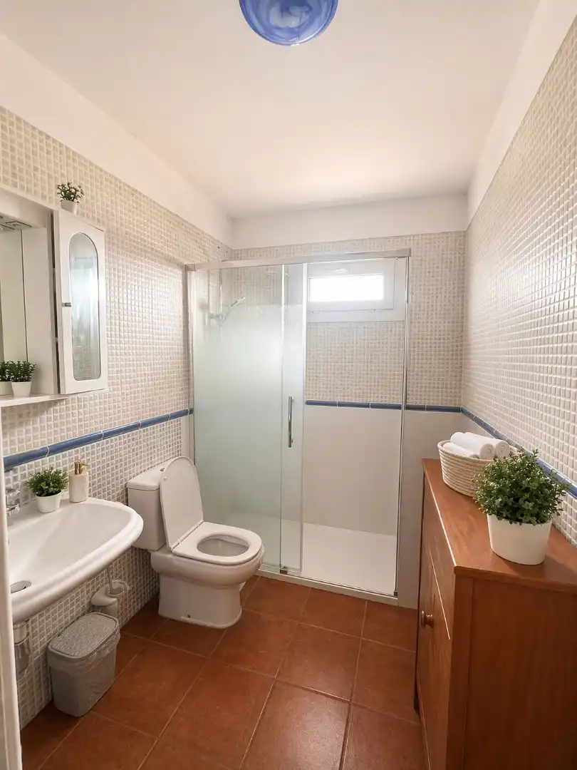 Baño de Casa o chalet en venta en San Cristóbal de la Laguna con Jardín privado, Terraza y Piscina