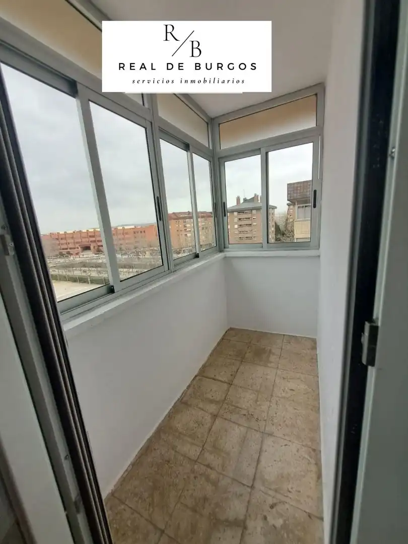 Terraza de Piso de alquiler en Valladolid con Calefacción, Terraza y Amueblado