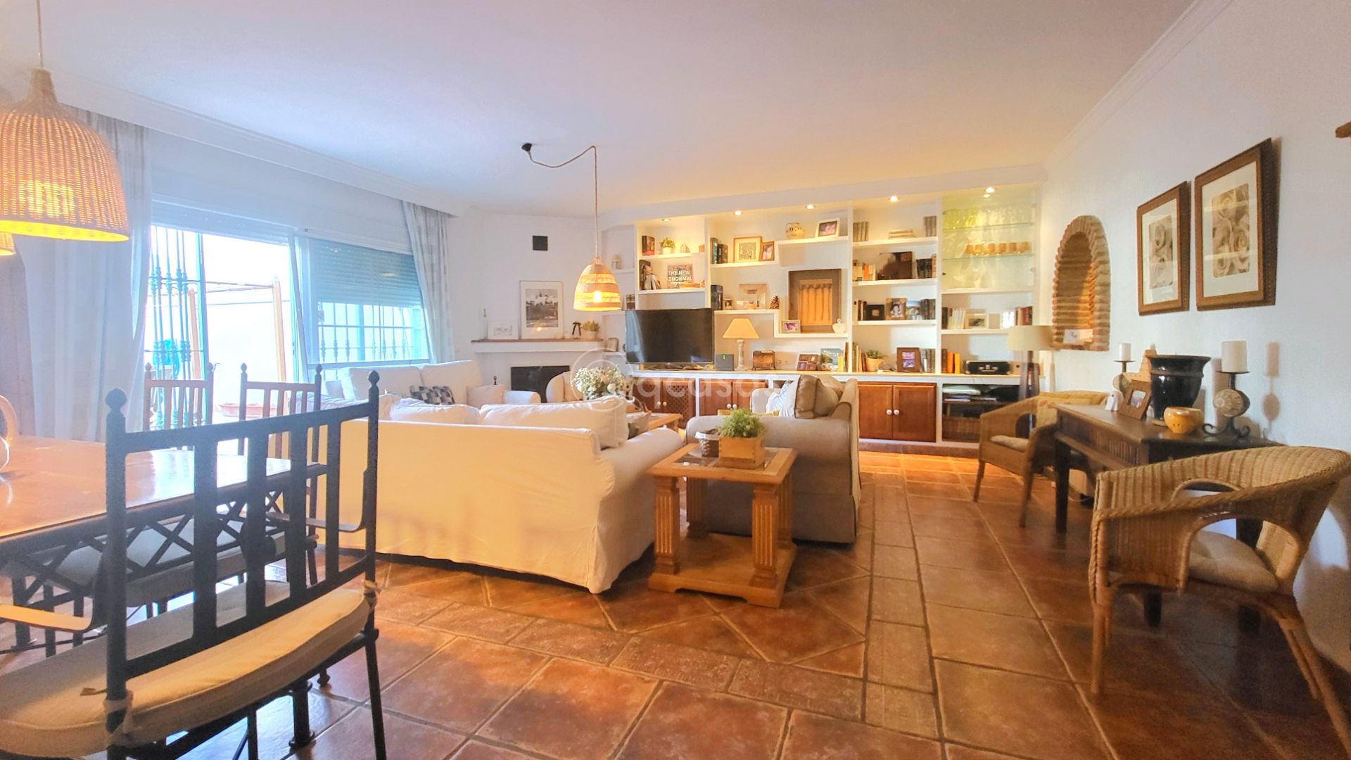 Living room of Single-family semi-detached for sale in Fuengirola  with Air Conditioner, Heating and Terrace