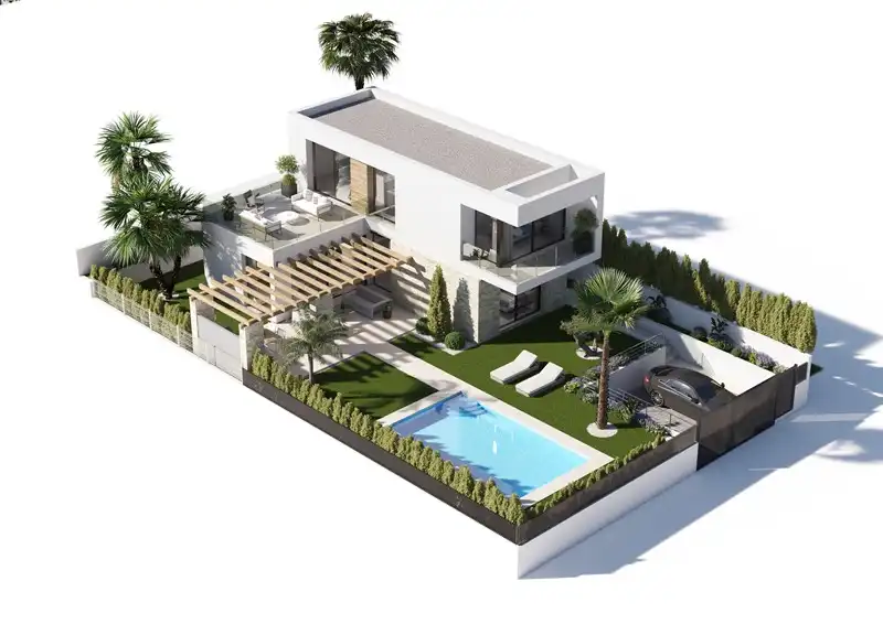 Chalet con piscina en venta en Golf Bahía, imagen 15