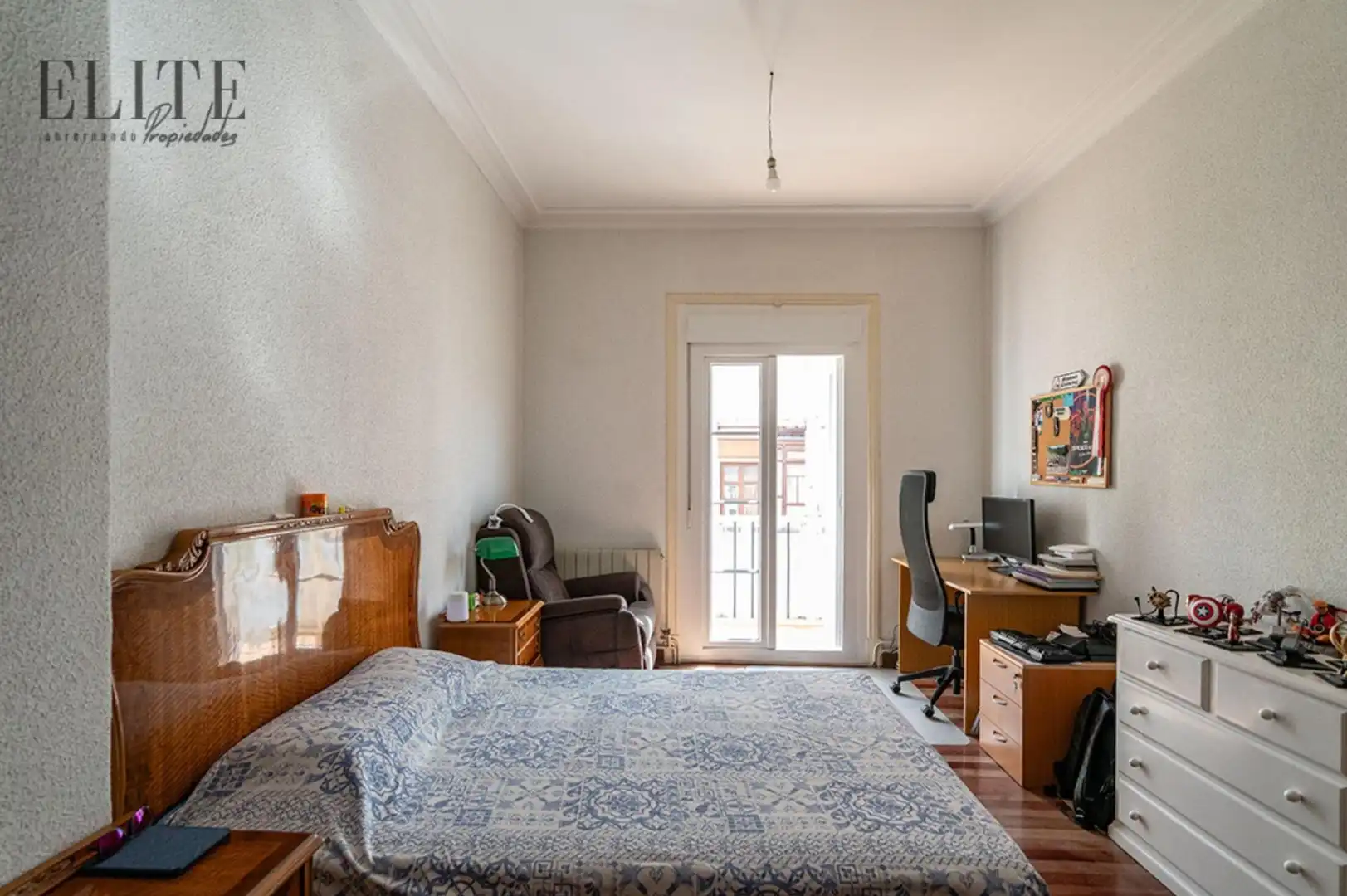 Bedroom of Flat for sale in Santander  with Heating, Parquet flooring and Terrace