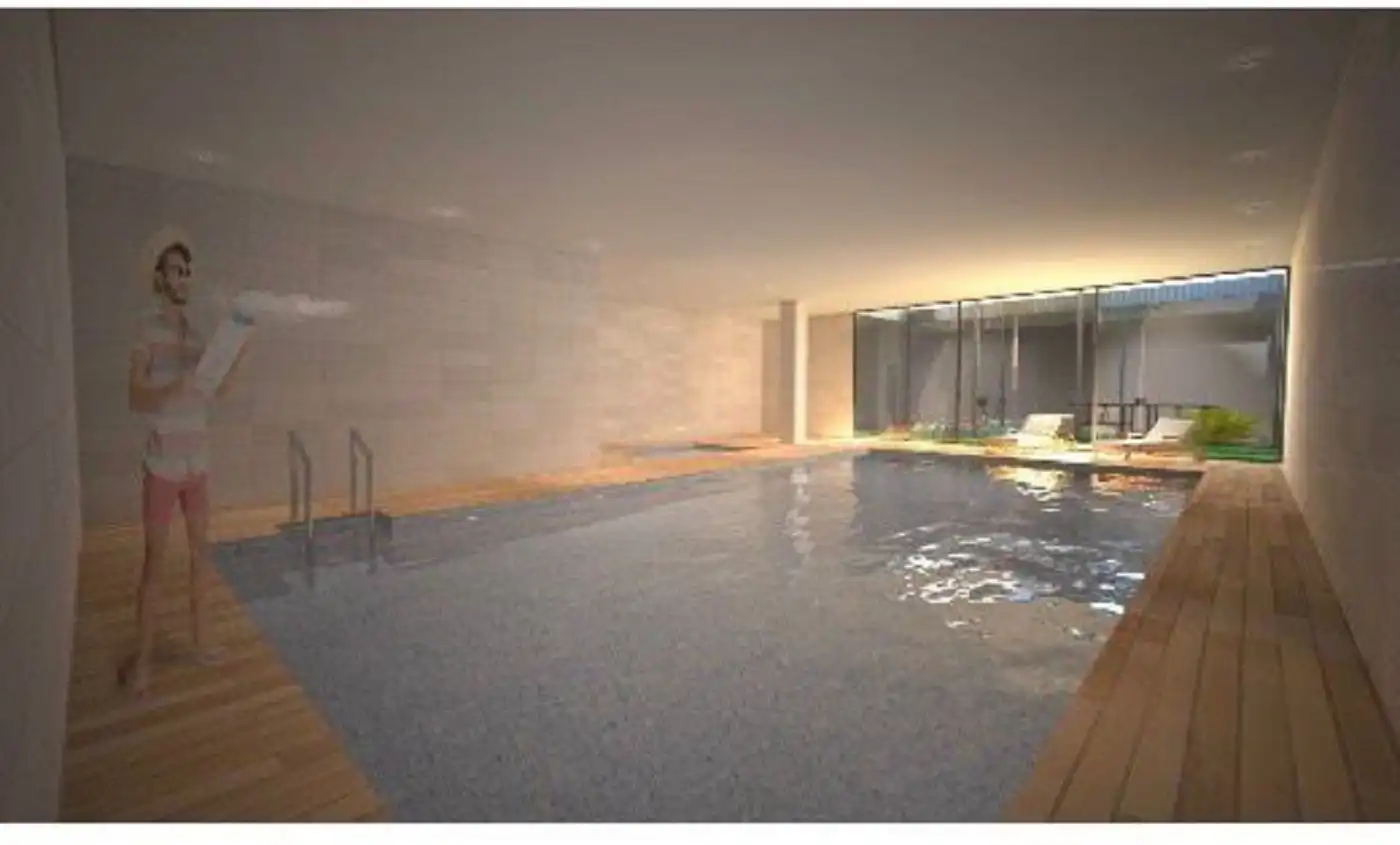 Swimming pool of Apartments for sale in Murcia  with Air Conditioner, Heating and Storage room