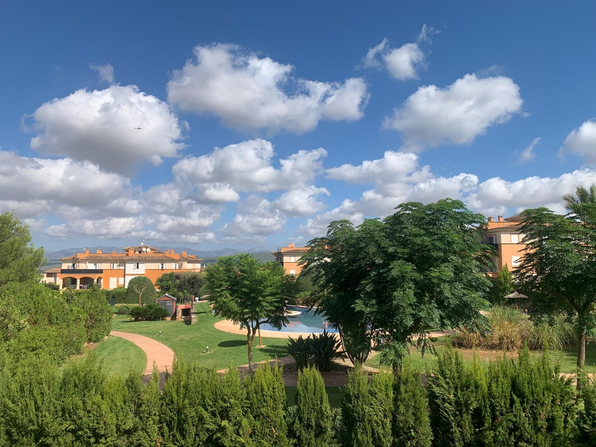 Jardín de Piso de alquiler en  Palma de Mallorca con Jardín privado, Terraza y Piscina comunitaria