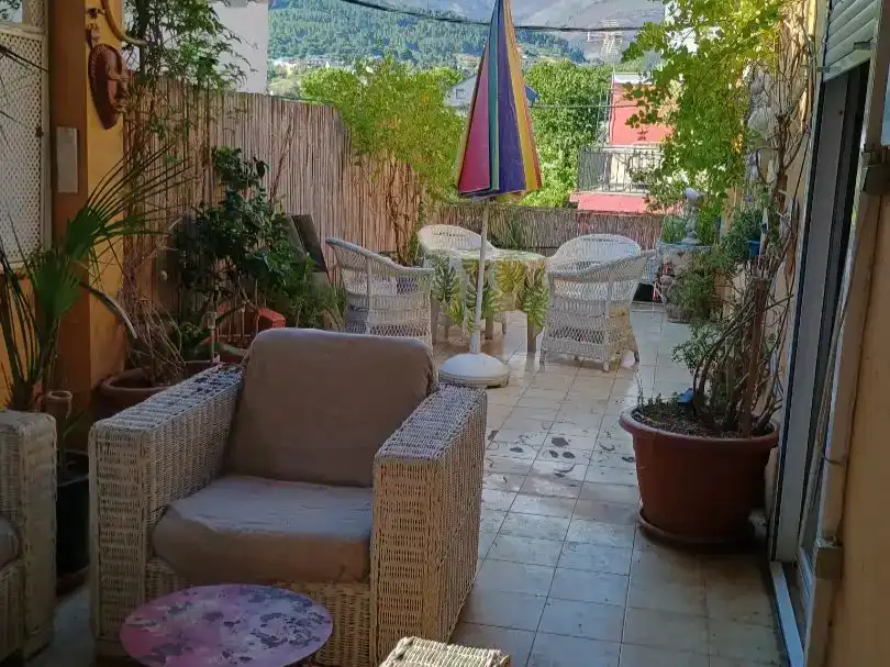 Terrassa de Casa adosada en venda en O Barco de Valdeorras   amb Balcó
