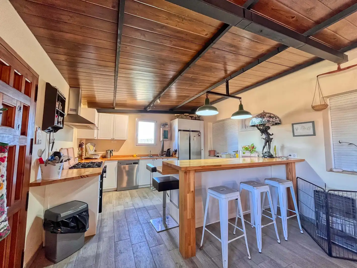 Kitchen of Houses for sale in Villena  with Air Conditioner, Terrace and Swimming Pool