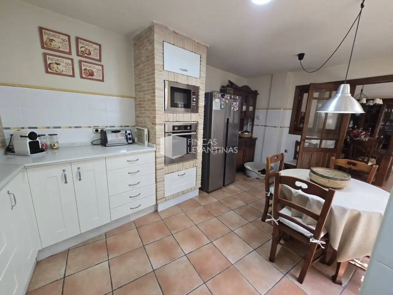 Cocina de Casa o chalet en venta en San Vicente del Raspeig / Sant Vicent del Raspeig con Terraza y Amueblado