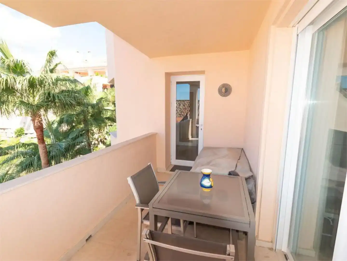 Terraza de Ático en venta en Marbella con Aire acondicionado, Jardín privado y Parquet