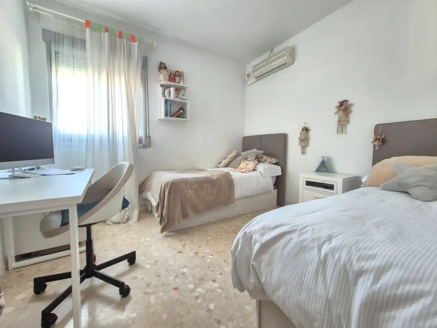 Bedroom of Houses for sale in La Rinconada  with Air Conditioner, Private garden and Terrace