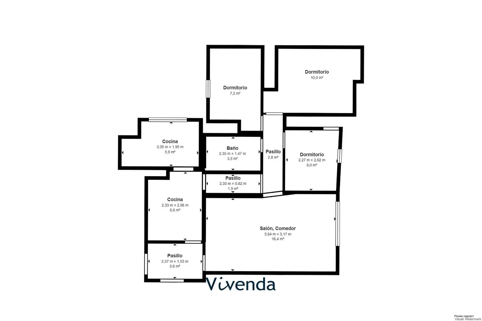 Flat for sale in Móstoles  with Heating, Parquet flooring and Terrace