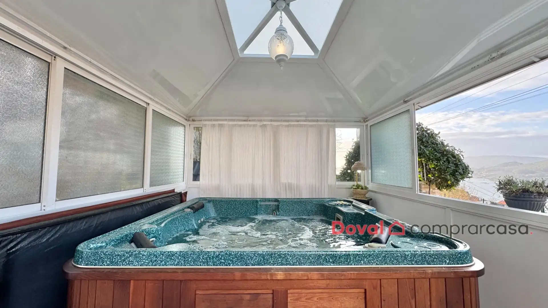 Swimming pool of Houses for sale in Redondela  with Heating, Private garden and Jacuzzi